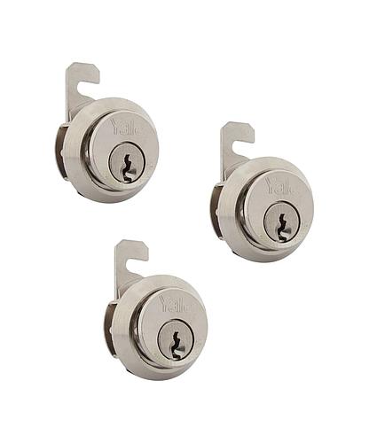 CERRADURA PARA AUTO 25MM YALE 10490 (SET 3)