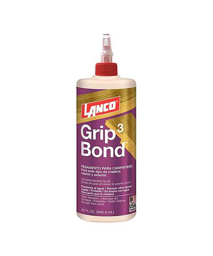 PEGAMENTO P/ CARPINTERIA GRIP BOND 3 - 1/4 GAL. LANCO