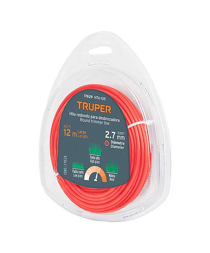 HILO P/MOTOCHAPODADORA 2.7MM (12 MTS.) TRUPER 17629