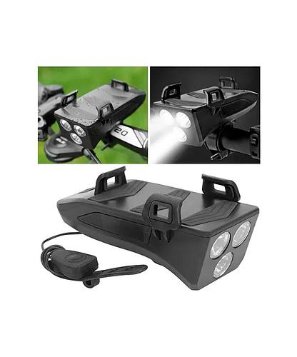 LAMPARA P/BICICLETA BKS RECARGABLE 350LM IPX4 35003