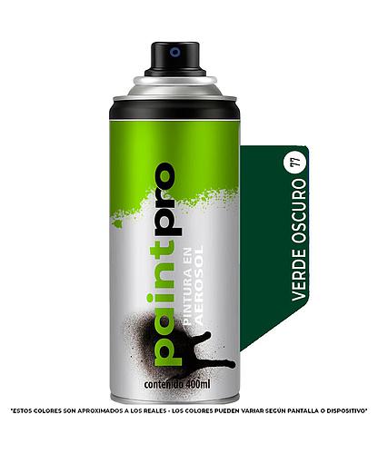 SPRAY PAINT PRO VERDE OSCURO 77