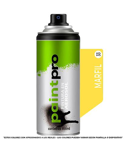 SPRAY PAINT PRO MARFIL 33