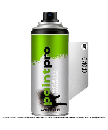 SPRAY PAINT PRO CROMO 318