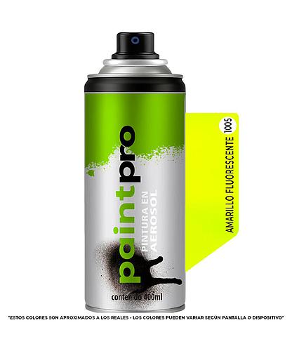 SPRAY PAINT PRO FLUORESCENTE AMARILLO 1005