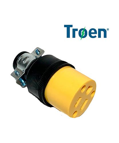 TOMA CTE. HEMBRA POLARIZADO TROEN P/EXTENSION DQ-024-PST