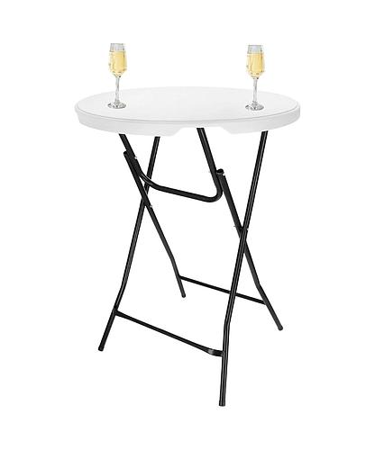 MESA PLASTICA T/GRANITE REDONDA 2.7FT BSL-Y82