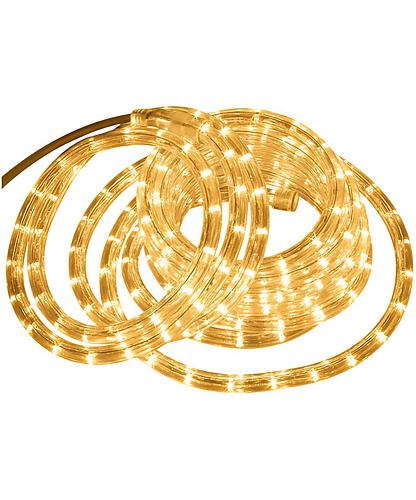 GUIA LED BLANCA CALIDA TIPO MANGUERA LISA 10 MTS LX-716C