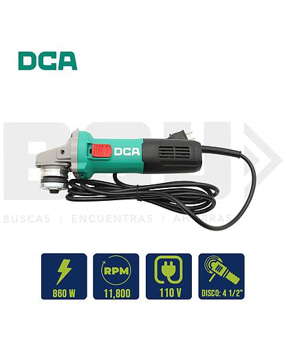 PULIDORA ELECT. DCA 4 1/2PULG 860W ASM18-115