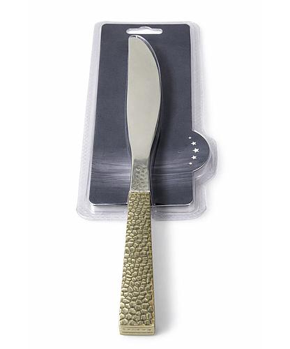 CUCHILLO METAL DORADO 4PCS EP-4KN-CP25