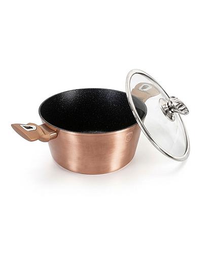 CACEROLA T/GRANITO ANTIADHERENTE C/TAPA 24CM 4.1lLBH-1515N