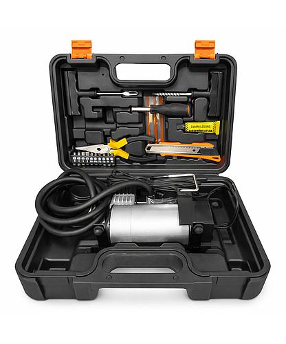 KIT COMPRESOR PARA AUTO DC12V 14A 8PZAS SET LF-4729