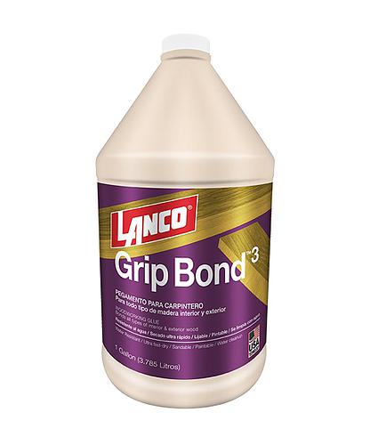 PEGAMENTO P/ CARPINTERIA GRIP BOND 3 - GAL. LANCO