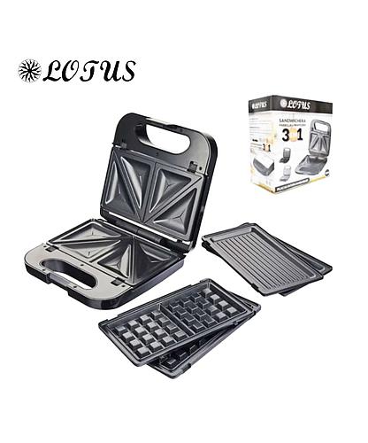 SANDWICHERA ELECTRICA 3 PIEZAS LT-9840
