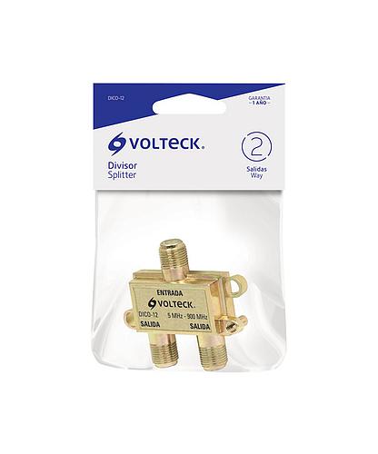 SPLITTER DE 2 VIAS UHF-VHF-FM 5-900MHZ 75OHMS VOLTECK 48475