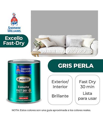 EXCELLO INT. Y EXT. BRILLO ESMALTE GRIS PERLA GALON SHERWIN B4A43-1