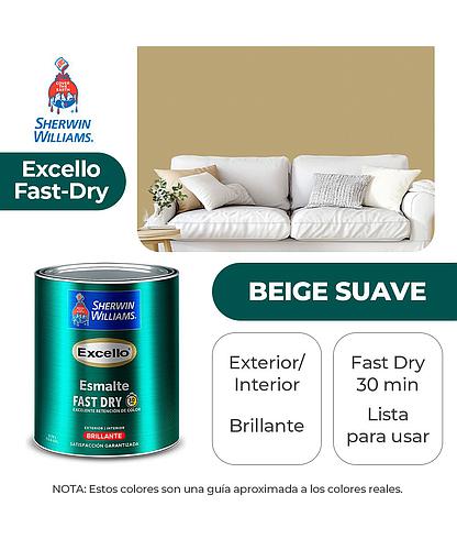 EXCELLO INT. Y EXT. BRILLO ESMALTE BEIGE SUAVE GALON SHERWIN B4NSA1-1