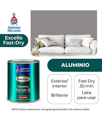 EXCELLO INT. Y EXT. BRILLO ESMALTE ALUMINIO GALON SHERWIN B4SSA1-1