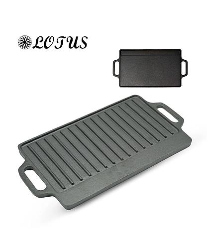 COMAL HIERRO FUNDIDO REVERSIBLE 40 x 20CM LHC-TV03