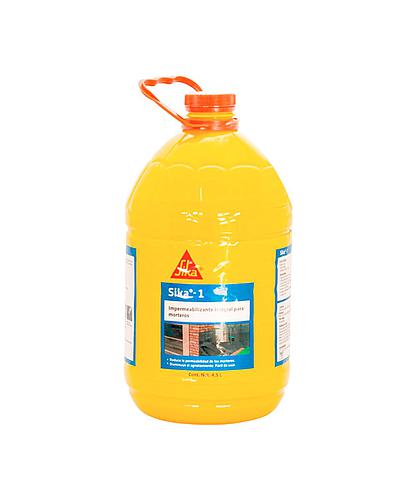 ADITIVO IMPERMEABILIZANTE PARA REPELLO/PARED 4.5LTS SIKA NO. 1 (4.8KG)