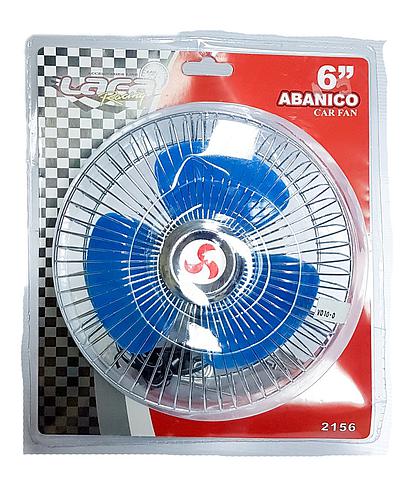 VENTILADOR P/AUTO 6 PULG 12V (2156)