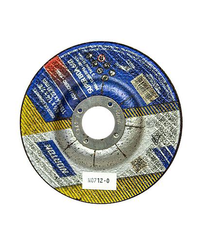 DISCO P/METAL NORTON DESBASTE CONICO T27 6.4MM X 4 1/2 BDA640