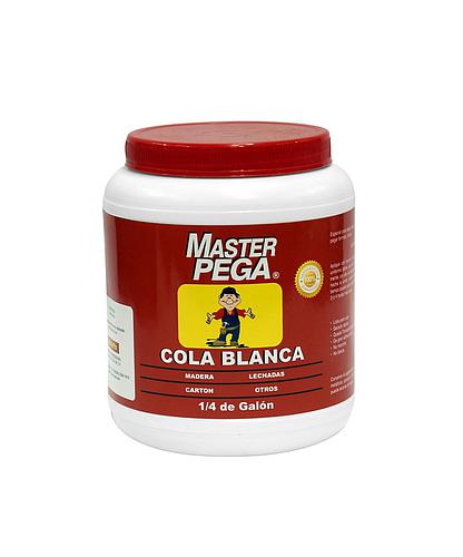 PEGAMENTO COLA BLANCA 1/4 MASTER PEGA MPCB-34