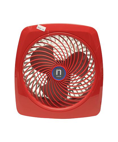 VENTILADOR PERSONAL ROJO 2 VEL. 9 PULG. NAVIA CEEN-9003