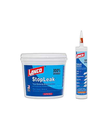 TAPAGOTERAS ELASTOMER. STOP LEAK TEJA 8 OZ. LANCO RC1464-7