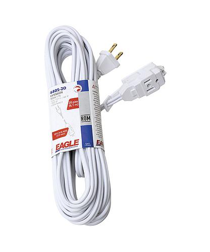 EXTENSION EAGLE 16/2 - 20 PIES 4405-20W BLANCO