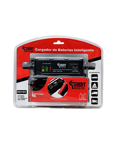 CARGADOR DE BATERIAS INTELIGENTE AUTOMA. 1 AMP 15W 12V BBT WT02Z0143