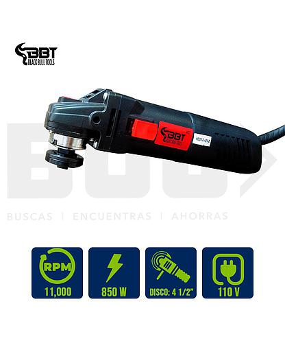 PULIDORA ELECT. 4 1/2 PLG. C/REGULADOR DE VELOCIDAD 850W 110V 11000RPM BBT KMS9105