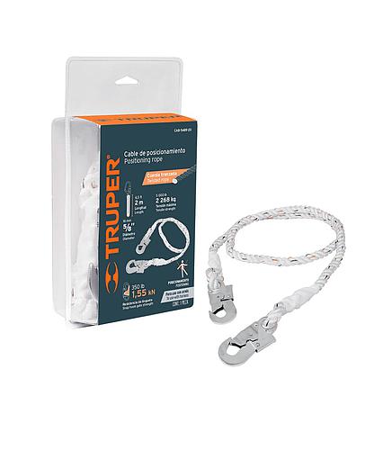 CABLE DE PROTECCION/POSICIONAMIENTO 2 MTS. 350 LBS. TRUPER 14436