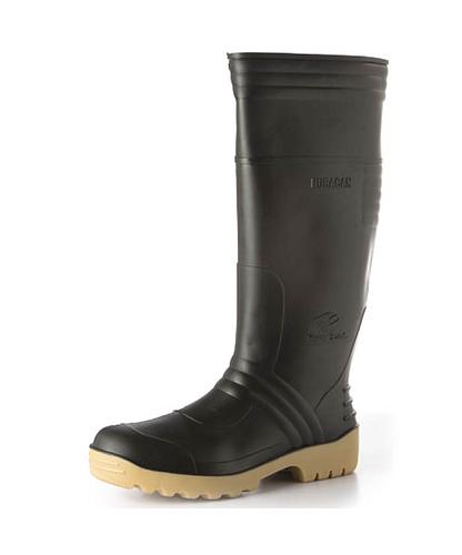 BOTA HURACAN NEGRA/BEIGE N° 41 (PAR)