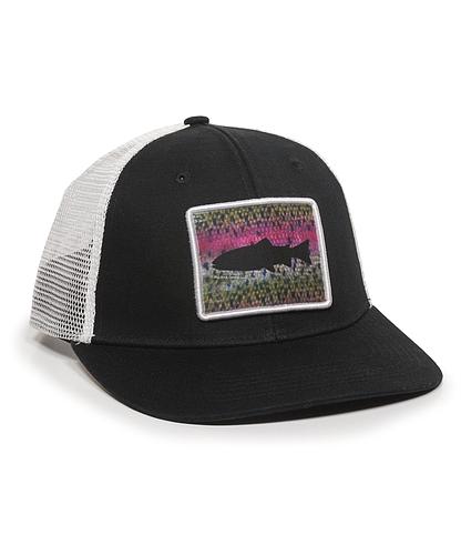 GORRA OUTDOOR RAINBOW BLACK/WHITE 0788-1260