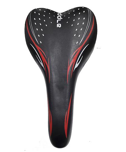 ASIENTO BICICLETA NEGRO/ROJO 433014