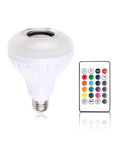 BOMBILLO LED C/BOCINA BLUETOOTH 6W A105-ML01