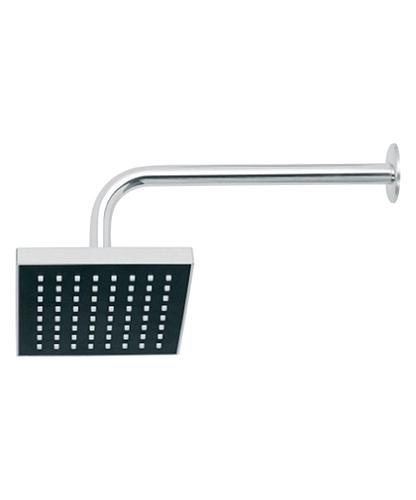REGADERA CUADRADA 6 PULG C/NIPLE + CHAPETON S-8315H