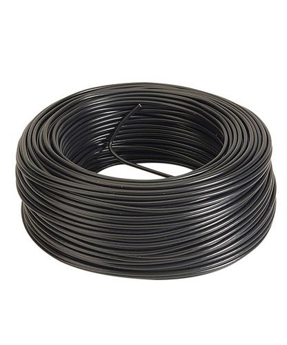 ALAMBRE SOLIDO THHN/10 NEGRO (1 CAJA=100 MTS)