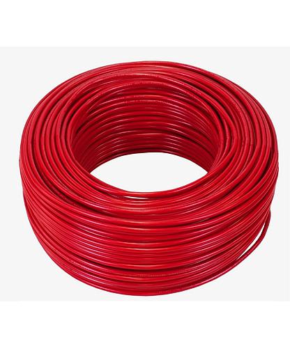 ALAMBRE SOLIDO THHN/10 ROJO (1 CAJA=100 MTS)