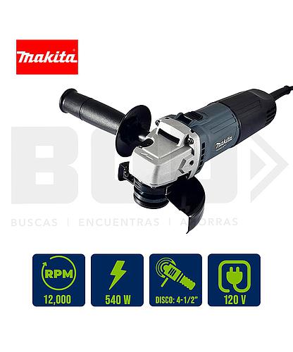 PULIDORA MAKITA MT 4 1/2 PULG 540W MO901G