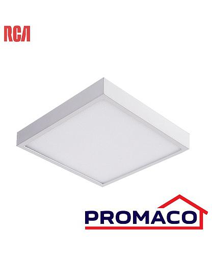 PANEL LED SOBREPONER RCA CUAD. RLCSLD24W 24W/30CMS LUZ BLANCA