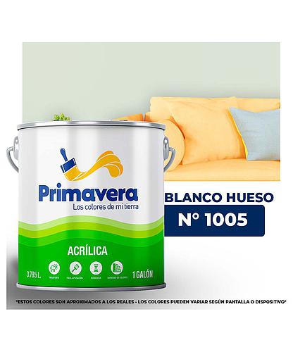 VINILICA  PRIMAVERA  BLANCO HUESO Nº 1005  GALON