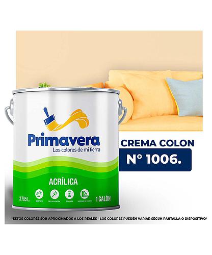 VINILICA  PRIMAVERA  CREMA COLON.  Nº 1006  GALON