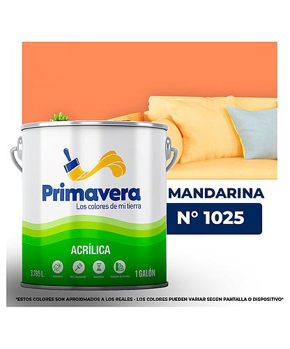 VINILICA  PRIMAVERA  MANDARINA   Nº 1025  GALON