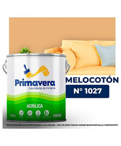 VINILICA  PRIMAVERA  MELOCOTON   Nº 1027  GALON