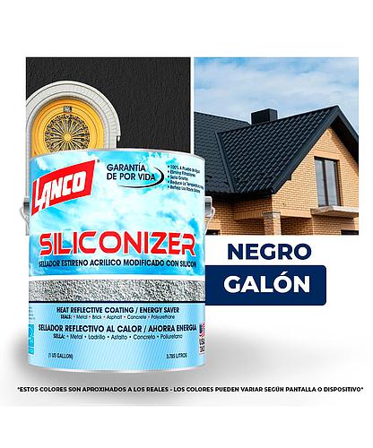 SILICONIZER NEGRO RC-203-4 LANCO GLN