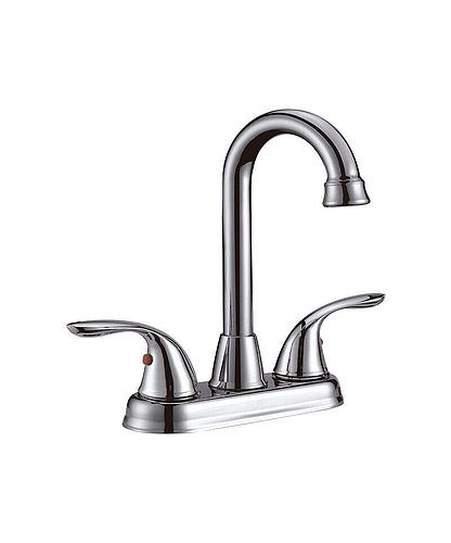 LLAVE P/LAVABO DOBLE BRONCE BMF-8603