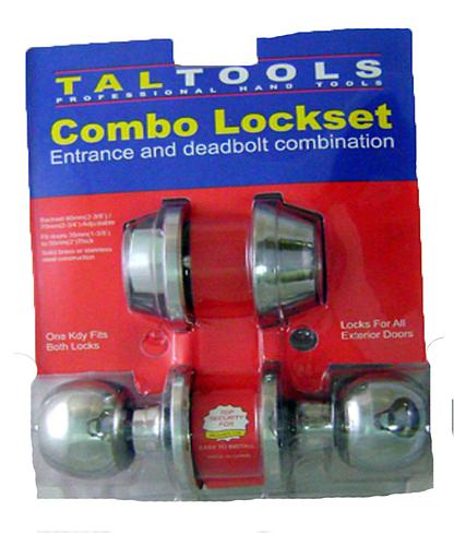 CERRADURA C/CERROJO COMBO TAL CP5441B (NC)