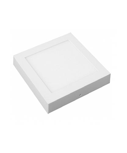 LAMPARA TECHO LED SOBREPONER CUADRADA 12 PULG 21W (NC)