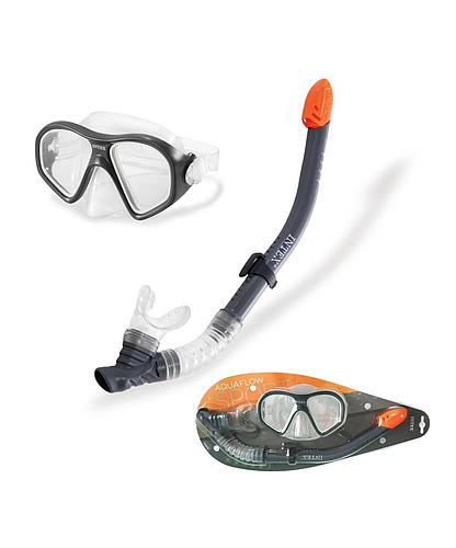 CARETA Y SNORKEL BUCEO AQUAFLOW 55648